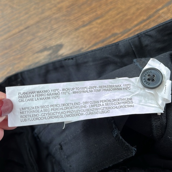 Zara Basics Women’s Black Dress Pants Workwear - size 6 - Picture 9 of 11